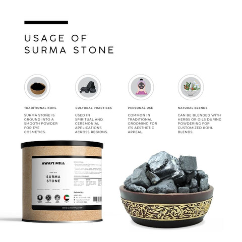 Surma Stone | Kohl Stibnite