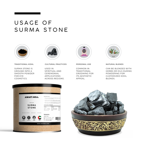 Surma Stone | Kohl Stibnite