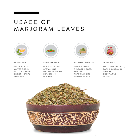 Marjoram Leaves(Marwa) - Origanum Majorana