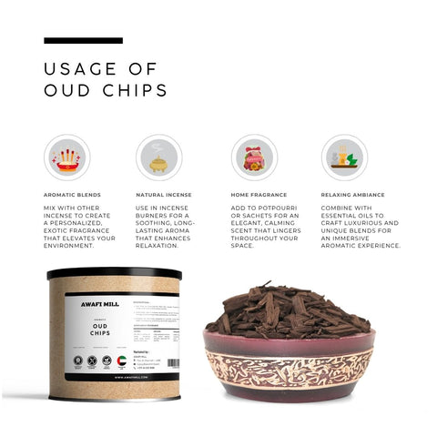 Oud Chips | Agarwood Burner Chips