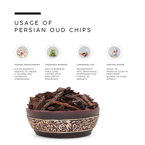 Persian Oud Chips | Agarwood Incense Wood