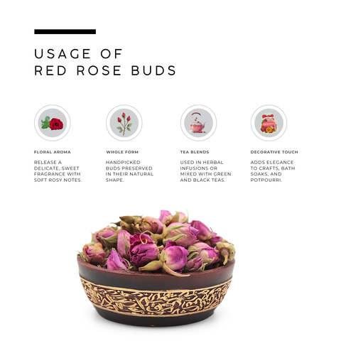 Rose Buds Tea | Premium Flower Infusion