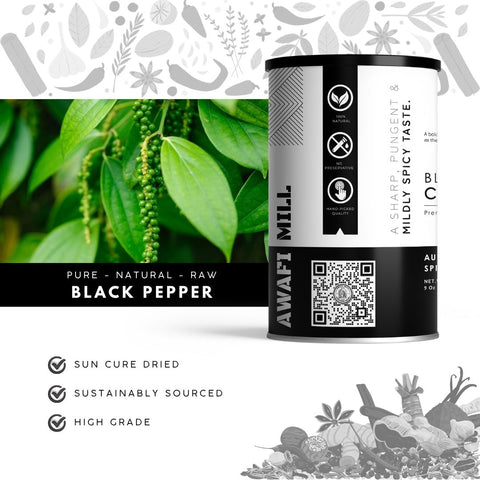 Crushed Black Pepper |  Kali Mirch  | Piper nigrum