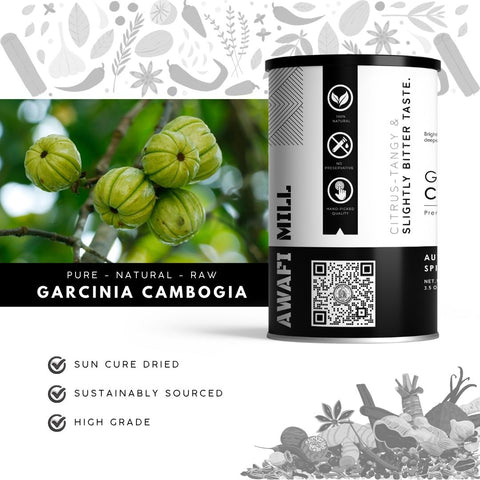 Malabar Tamarind | Kudampuli | Garcinia gummi-gutta