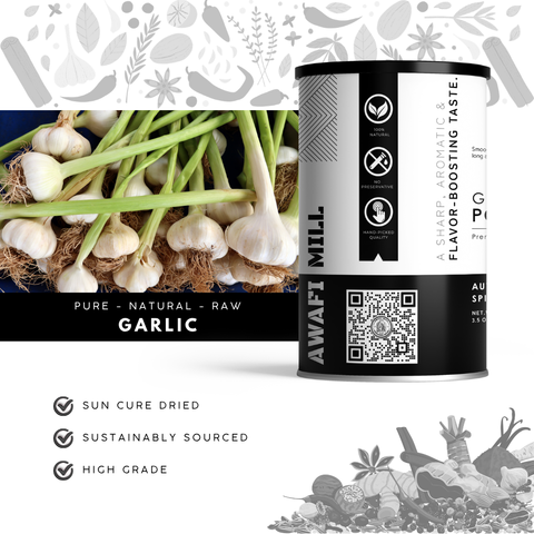 Garlic Powder |  Lahsun Powder |  Allium sativum