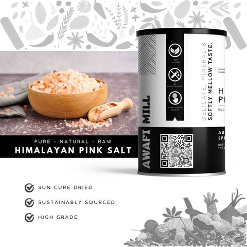 Coarse Himalayan Pink Salt |  Pink Rock Salt Granules