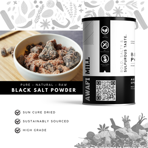 Himalayan Black Salt Powder | Kala Namak