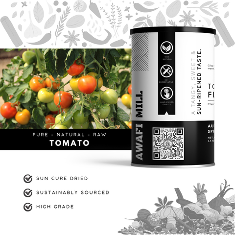 Tomato Flakes | Pure Tomato Bits for Cooking