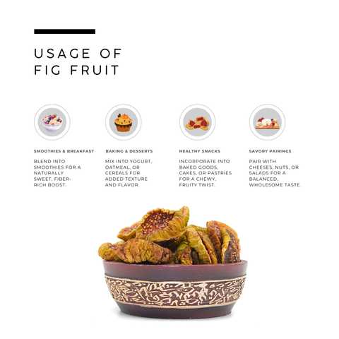 Fig Slices | Sun-Ripened Chewy Figs