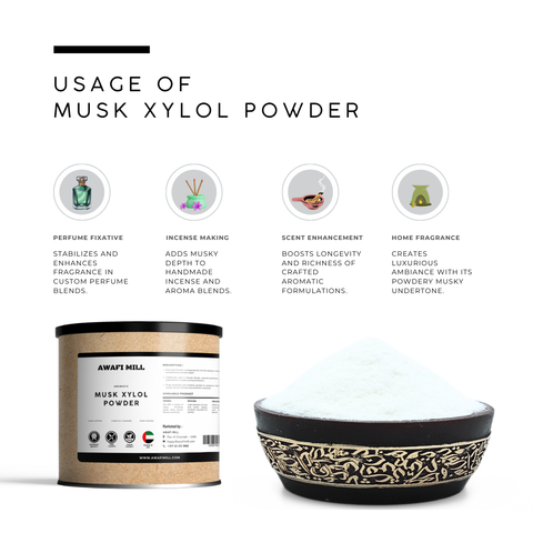 Musk xylol powder | Synthetic musk fragrance