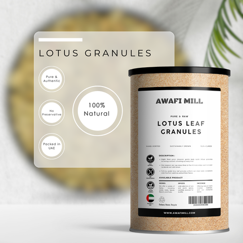 Lotus Leaf Granules (He Ye) – Nelumbo nucifera