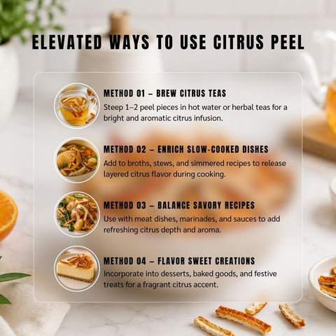 Tangerine Orange Peel (Chen Pi) - Citrus Reticulata