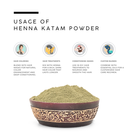 Henna Katam Powder | Natural Henna Powder