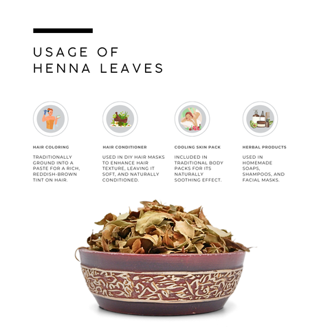 Henna Leaves | Naturally Dried Lawsonia Inermis