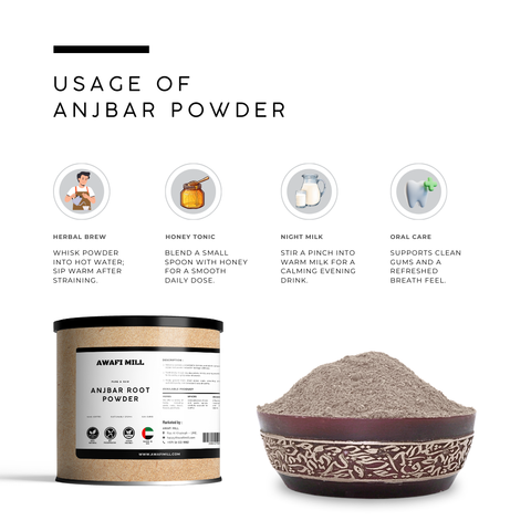 Anjbar Root Powder - Polygonum Viviparum