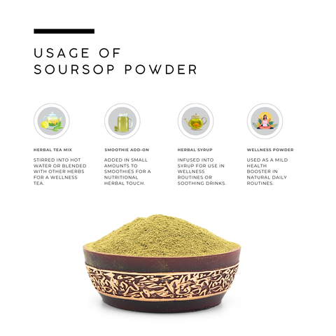 Soursop Powder | Graviola | Annona Muricata