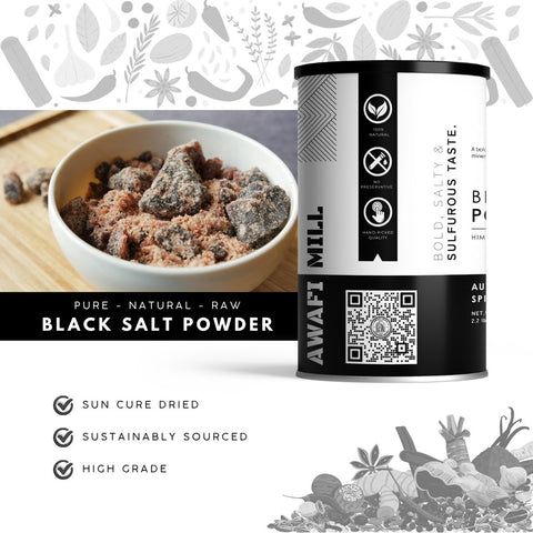 Himalayan Black Salt Powder | Kala Namak