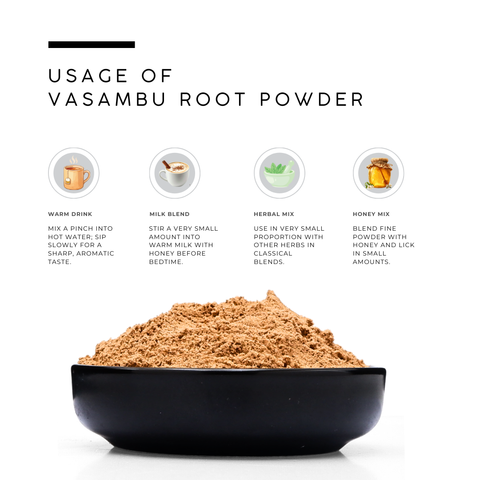 Sweet Flag Powder (Vacha / Calamus) - Acorus Calamus
