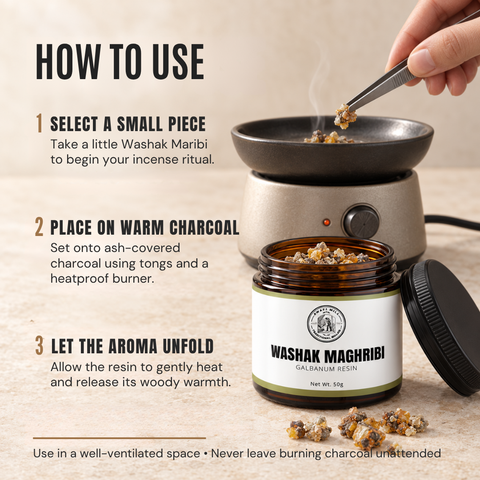 Washak Maribi | Aromatic Resin with Woody Warmth