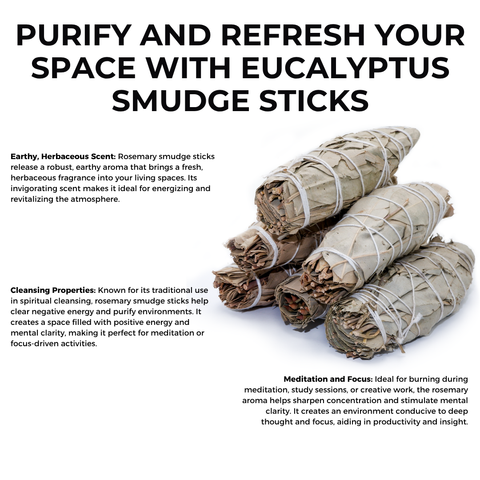 Eucalyptus Smudge Sticks