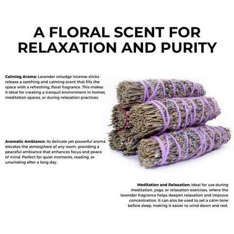 Lavender Smudge Stick