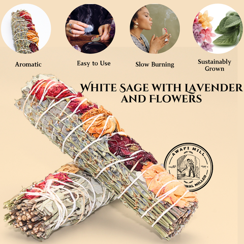 Sage with Cloves Smudge Stick