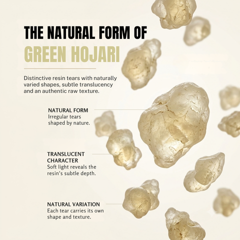 Omani Superior Green Hojari Frankincense | Edible Grade