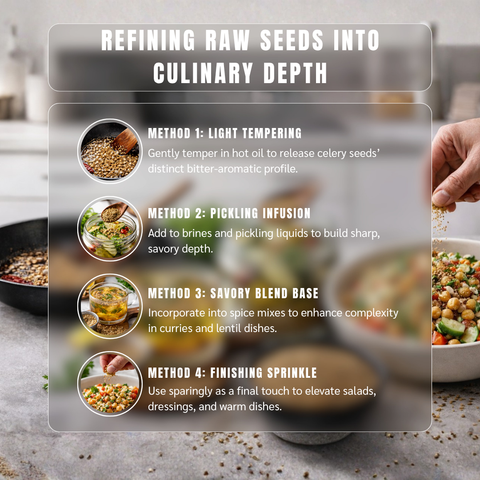 Celery Seeds | Ajmoda | Apium graveolens