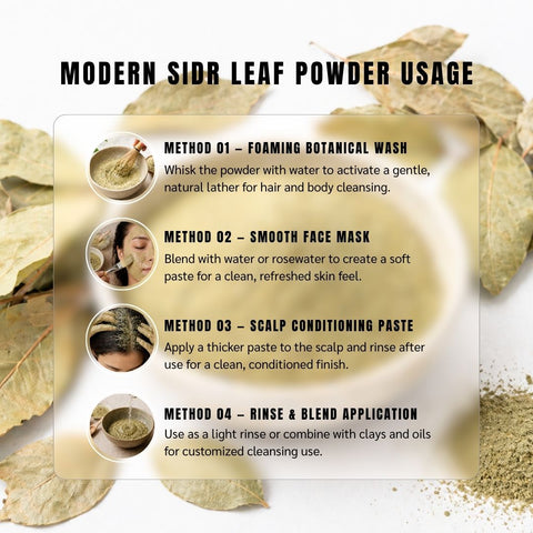 Sidr Leaf Powder (Lote Tree) - Ziziphus Spina-Christi
