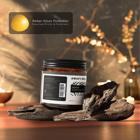 Onycha (Operculum) - Natural Incense Fixative | Premium Raw Aromatic Seashell Operculum