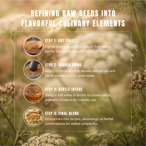 Carrot Seeds (Beej Gajar) – Daucus carota