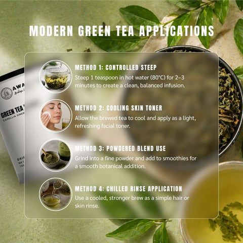 Green Tea Leaves - Camellia Sinensis