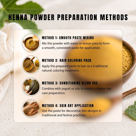 Henna Powder (Mehendi Powder) - Lawsonia Inermis