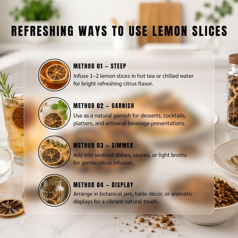 Lemon Slices (Nimbu) - Citrus Limon