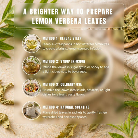 Lemon Verbena Leaves (Lippia Citriodora) - Aloysia Citrodora