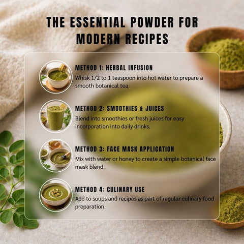 Moringa Powder (Drumstick Leaf) - Moringa Oleifera