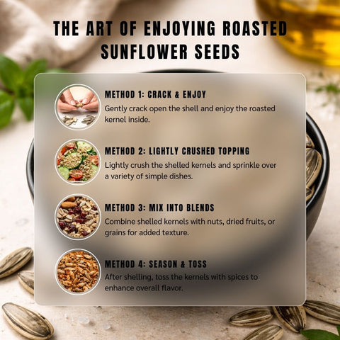 Roasted Sunflower Seeds (Unsalted, In-Shell) – Helianthus annuus