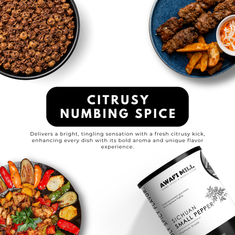 Small Sichuan Peppercorns -Authentic Spice | Mildly Spicy & Aromatic