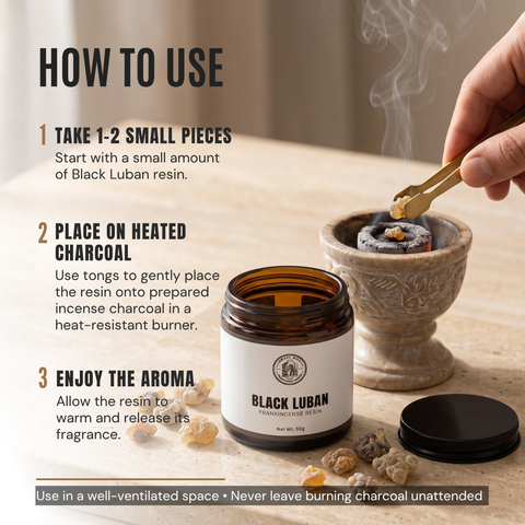 Somali Black Frankincense |  Boswellia neglecta
