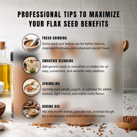 Flax Seeds (Linseed) – Linum usitatissimum