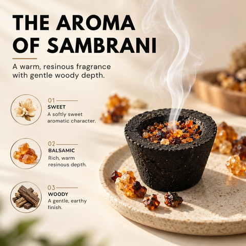 Black Sambrani Dhoop Cups | Ready-to-Burn Loban Incense