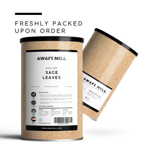 Sage Leaves (Maramia) - Salvia Officinalis