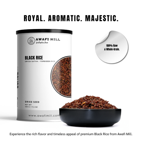 Black Rice | Forbidden Rice | Oryza sativa