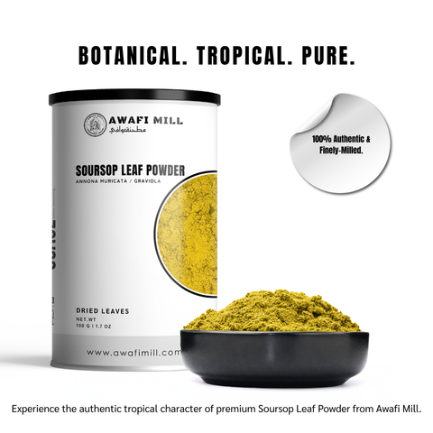 Soursop Leaves Powder | Graviola | Guanabana | Annona muricata