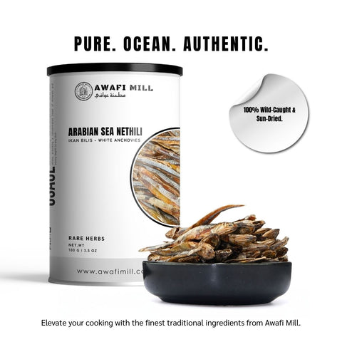 Nethili (White Anchovies) - Stolephorus