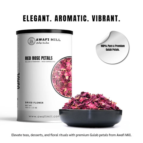 Red Rose Petals (Gulab ki Pankhudi) - Rosa Damascena
