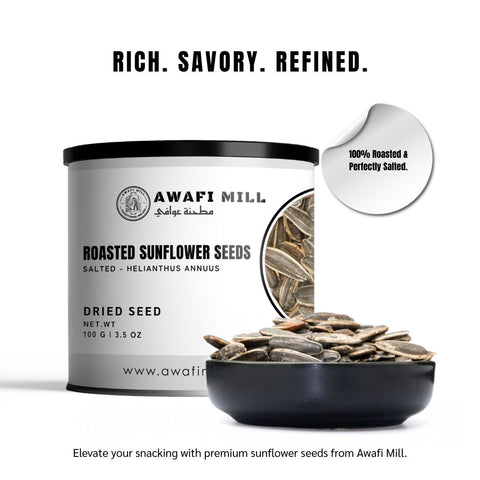 Roasted Sunflower Seeds (Salted, In-Shell) – Helianthus annuus