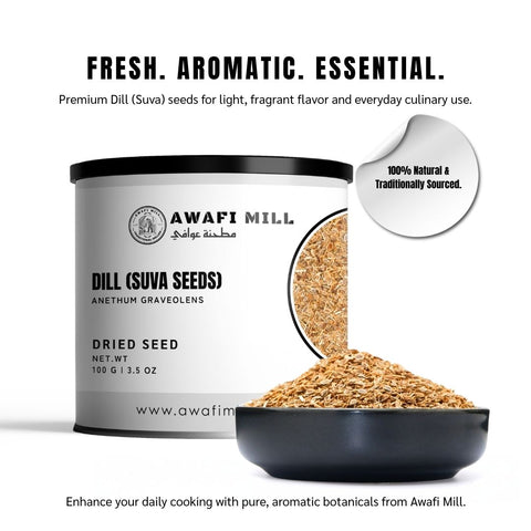 Dill Seeds (Suva / Sowa) – Anethum graveolens L.