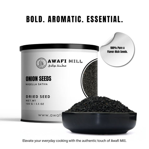 Onion Seeds (Kalonji / Black Seed) – Nigella sativa