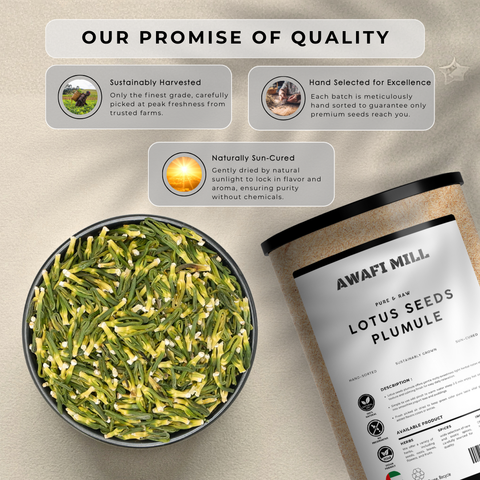 Lotus Seed Plumule (Lian Zi Xin) – Dried Lotus Seed Embryo